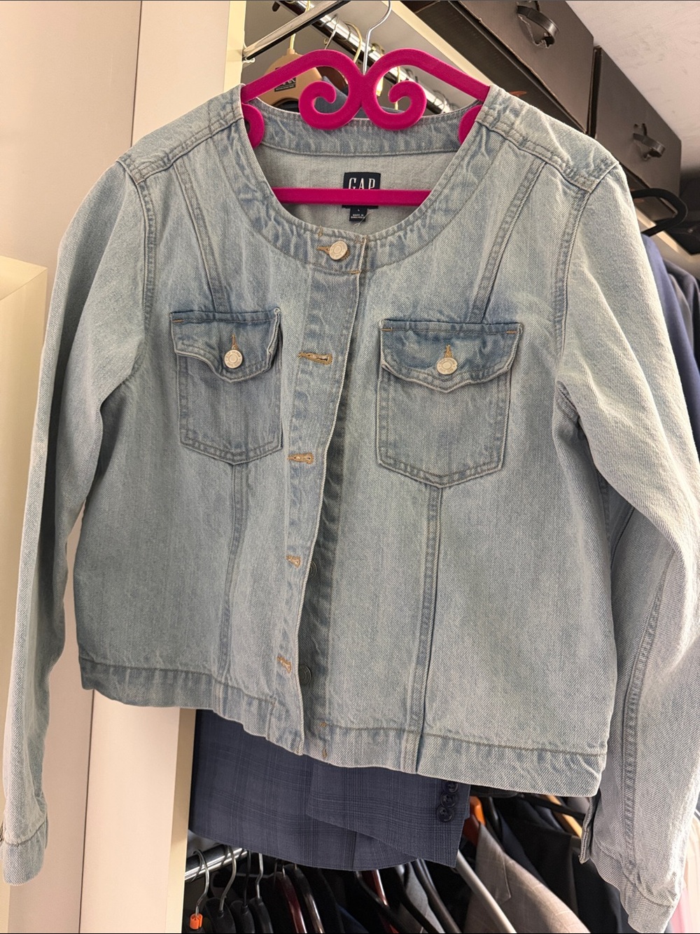 GAP Light Blue Women's Jean Jacket
